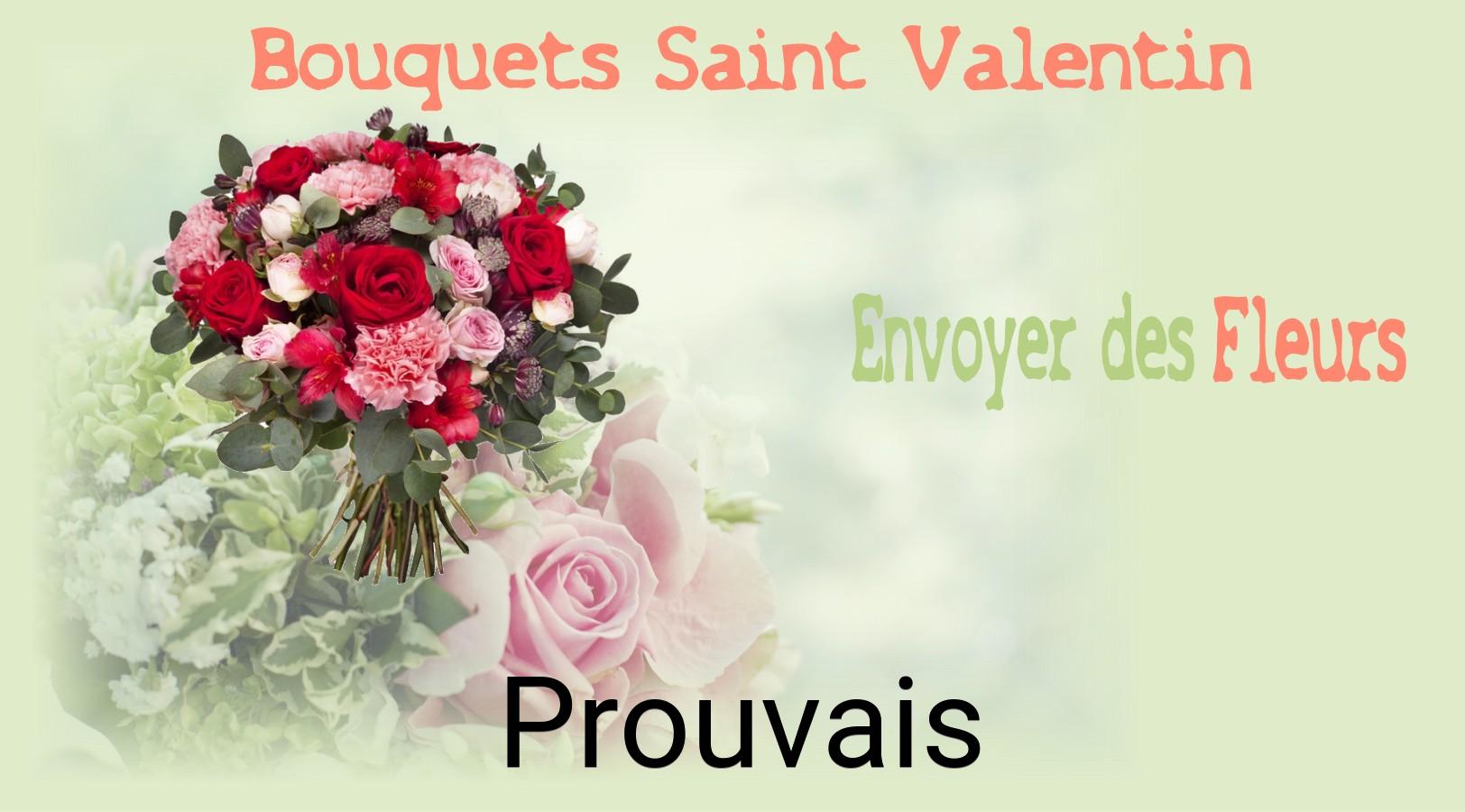 Roses de Saint-Valentin livrées à Prouvais
